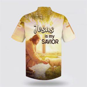 Jesus Is My Savior Jesus Lamb Drinking Water Hawaiian Shirts Gifts For People Who Love Jesus 2 ujfq2j.jpg