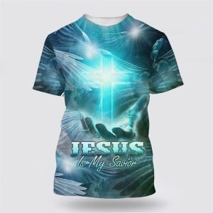 Jesus Is My Savior Shirts Hand Holding&hellip;