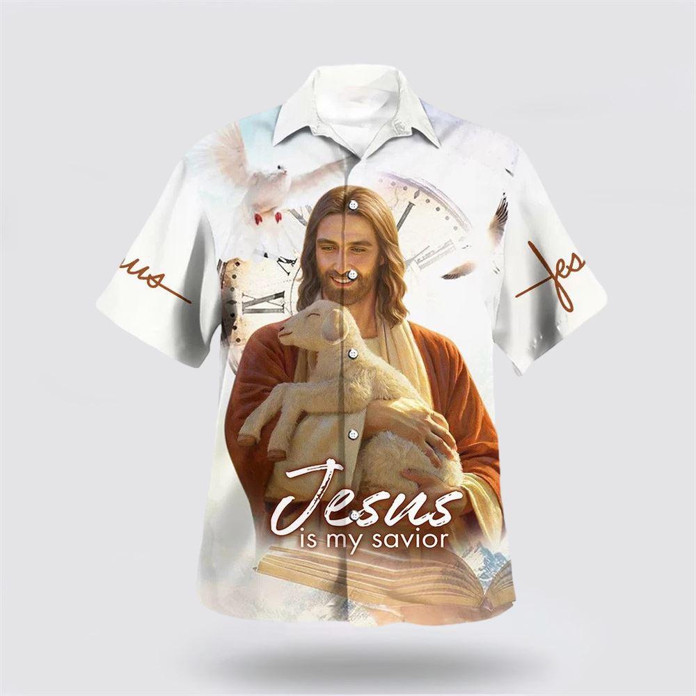 Jesus Is My Savior The Lamb Hawaiian Shirts – Gifts For People Who Love Jesus