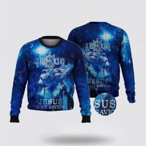 Jesus Is My Savior Ugly Christmas Sweater&hellip;