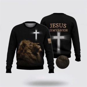 Jesus Is My Savior Ugly Christmas Sweater&hellip;