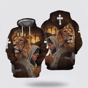 Jesus Lion Dove All Over Print Hoodie Shirt Gifts For Christian Families 3 z12lg9.jpg