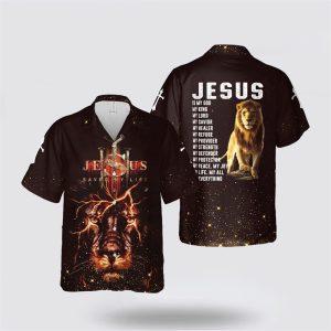 Jesus Lion Jesus Is My God Hawaiian&hellip;