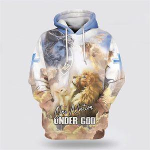 Jesus Lion Lamb One Nation Under God&hellip;