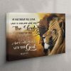 Jesus Lion Of Judah – I Can Only Imagine Canvas Wall Art Print – Christian Wall Art Canvas