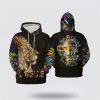 Jesus Lion Of Judah Let’s Your Faith Be Bigger Than Your Fears Jesus Christ All Over Print 3D Hoodie – Gifts For Christians