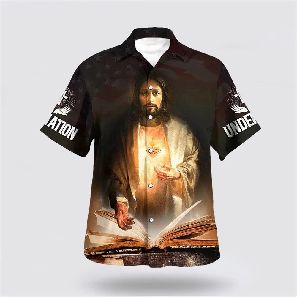 Jesus One Nation Under God Hawaiian Shirts – Gifts For People Who Love Jesus