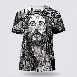 Jesus Portrait All Over Print 3D T&hellip;