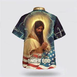 Jesus Pray One Nation Under God Hawaiian Shirts Gifts For Jesus Lovers 2 ejzaxz.jpg