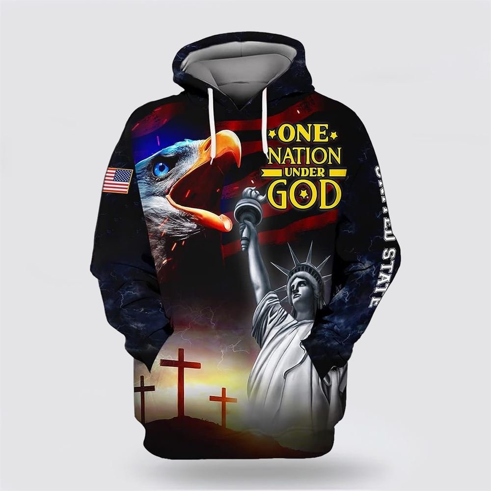 Jesus Save American One Nation Under God All Over Print Hoodie Shirt For Christian – Gifts For Christian Families Jesus Save American One Nation Under God All Over Print Hoodie Shirt For Christian – Gifts For Christian Families
