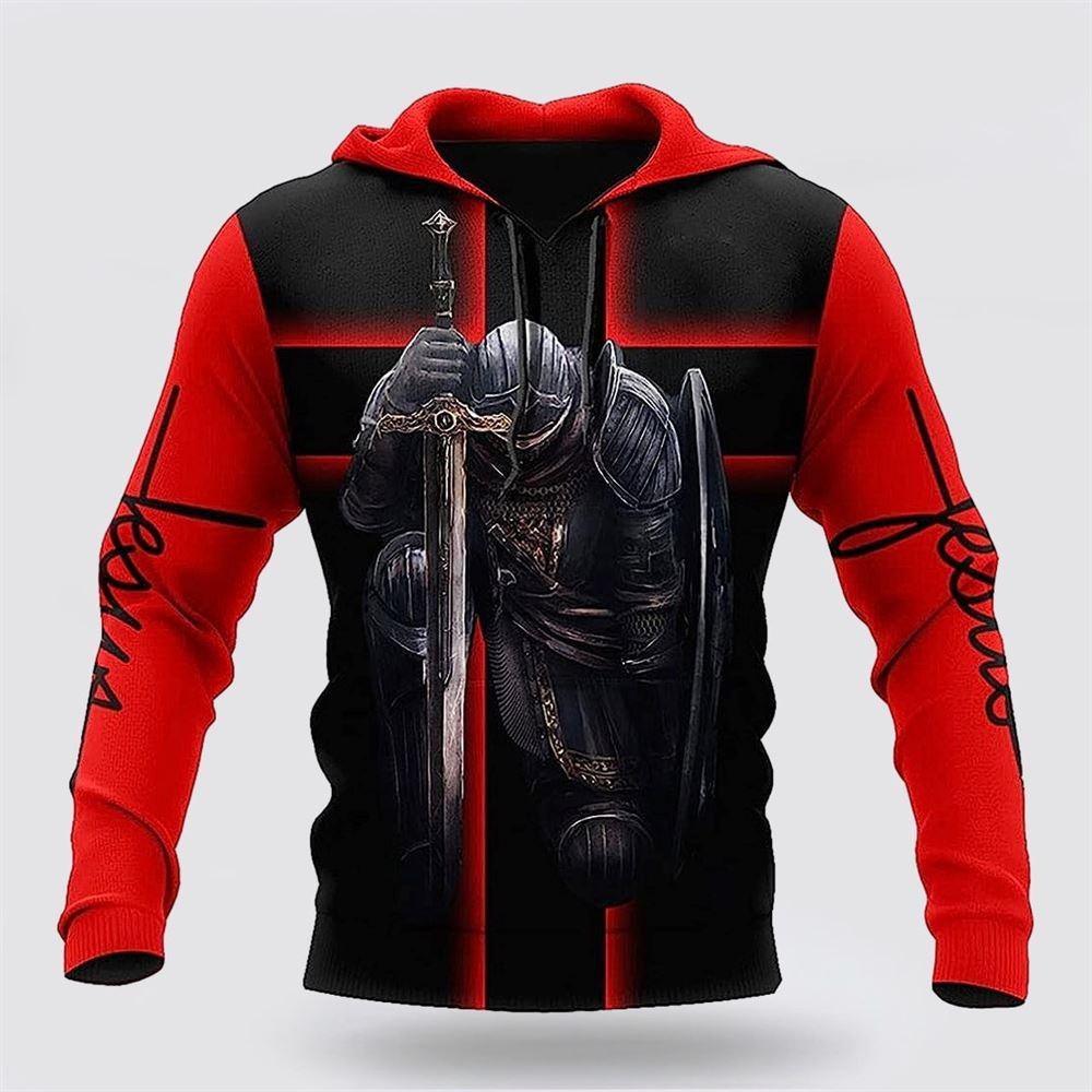 Jesus The Lion Of Judah All Over Print 3D Hoodie For Women Men – Gifts For Christians