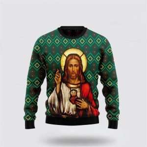 Jesus Ugly Christmas Sweater Unisex Womens &&hellip;