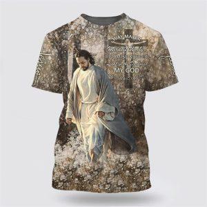 Jesus Walking In The Flower Field Shirts&hellip;