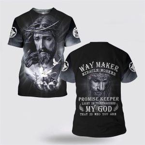 Jesus With Crown Of Thorns Way Maker&hellip;