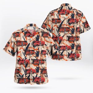 Keene, NH, Keene Fire Department Hawaiian Shirt&hellip;