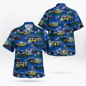 Kent Fire Department, Carmel, NY Hawaiian Shirt&hellip;
