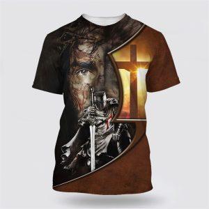 Knight Kneel In Front Of Lion Jesus&hellip;