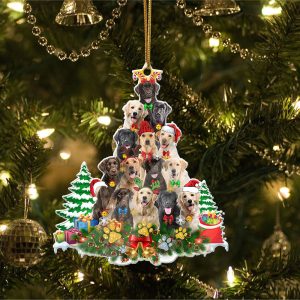 Labrador Full The Christmas Tree-Two Sided Christmas&hellip;