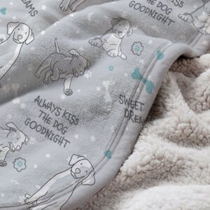 Labrador Retriever Sleepy Fleece Throw Blanket –&hellip;