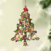 Lagotto Romagnolo Dogs Give Gifts Hanging Christmas Plastic Hanging Ornament – Christmas Decor Lagotto Romagnolo Dogs Give Gifts Hanging Christmas Plastic Hanging Ornament – Christmas Decor