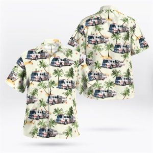 Lempster, NH, Lempster Fire Department Hawaiian Shirt&hellip;