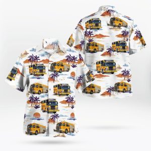 Lincoln Fire Rescue, Walworth, NY Hawaiian Shirt&hellip;