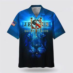 Lion Jesus Saved My Life Hawaiian Shirt&hellip;