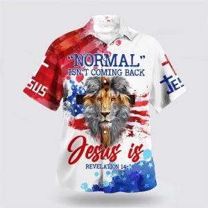 Lion Normal Isn’t Coming Back Hawaiian Shirts&hellip;