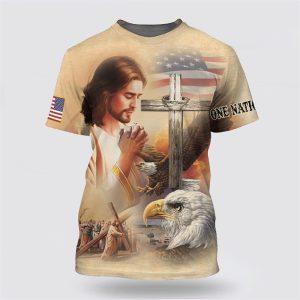 Lion Pray With Jesus On The Cross&hellip;