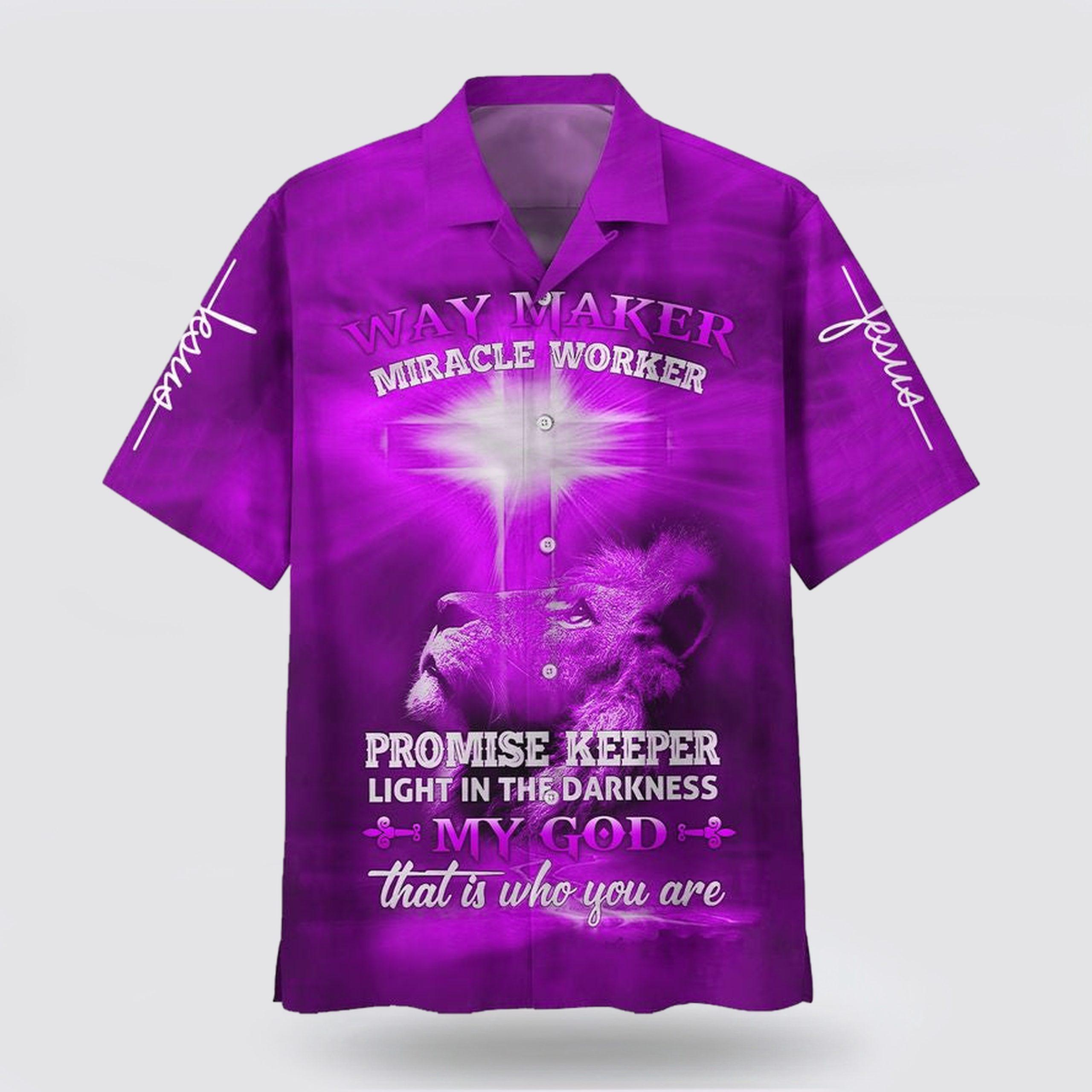Lion Way Maker Miracle Worker Promise Keeper Light In The Darkness My God That Is Who You Are Jesus Hawaiian Shirt – Gifts For Jesus Lovers Lion Way Maker Miracle Worker Promise Keeper Light In The Darkness My God That Is Who You Are Jesus Hawaiian Shirt – Gifts For Jesus Lovers