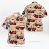 Kennedy Space Center, FL, NASA Kennedy Space Center Fire Rescue New Oshkosh Striker 3000 Fire And Rescue Vehicle Hawaiian Shirt – For Firefighters