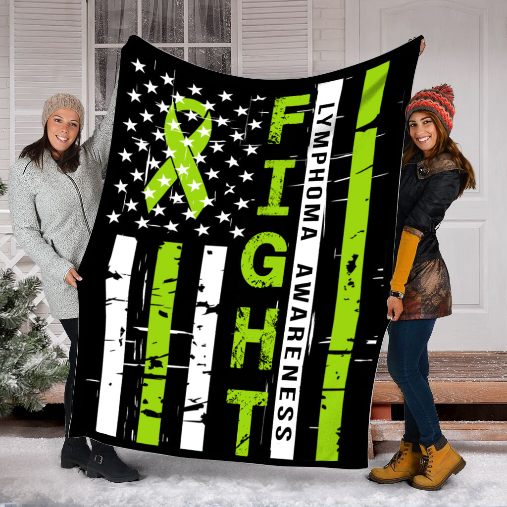 Lymphoma Awareness Fight Usa Flag Fleece Throw Blanket – Sherpa Fleece Blanket – Weighted Blanket To Sleep Lymphoma Awareness Fight Usa Flag Fleece Throw Blanket – Sherpa Fleece Blanket – Weighted Blanket To Sleep