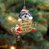 Miniature Pinscher Green Truck Hanging Christmas Plastic Hanging Ornament – Christmas Decor
