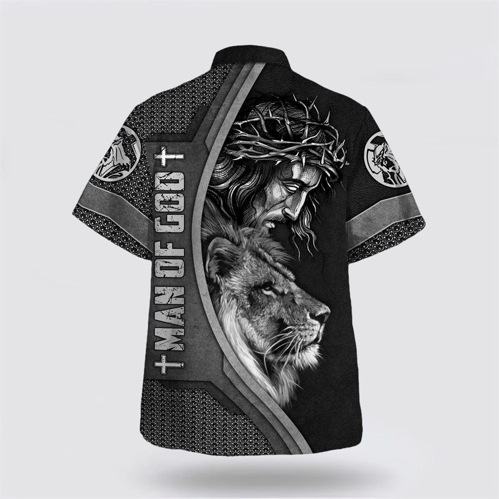Man Of God Jesus Cross Hawaiian Shirt – Gifts For Jesus Lovers