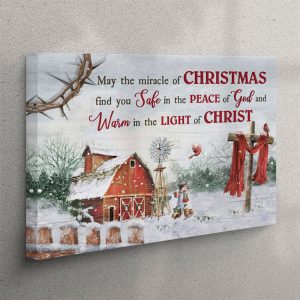 May The Miracle Of Christmas Canvas Wall&hellip;