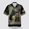 US Army Tank Flower Tropic Pattern Hawaiian Shirt – Gift For Military Personnel US Army Tank Flower Tropic Pattern Hawaiian Shirt – Gift For Military Personnel