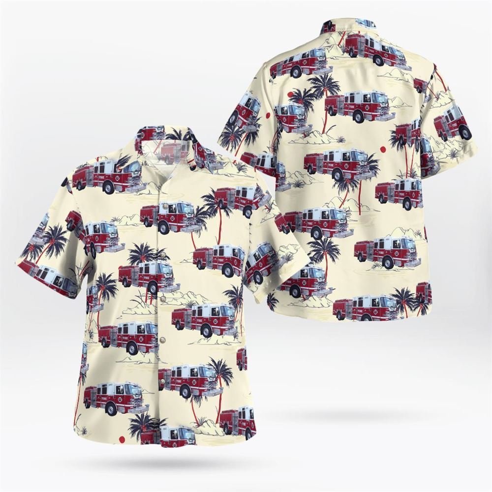 New Mexico Farmington Fire Department Hawaiian Shirt – Gifts For Firefighters In Farmington, NM