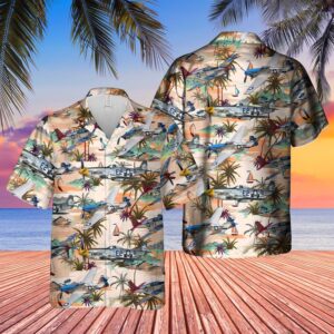North American P-51 Mustang Hawaiian Shirt –&hellip;