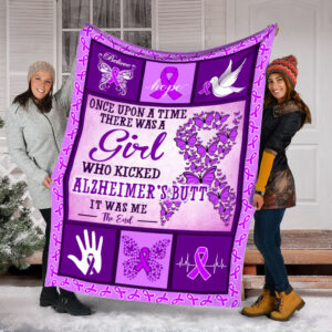 Once Upon Girl Alzheimer’s Fleece Throw Blanket&hellip;