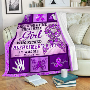 Once Upon Girl Alzheimer’s Fleece Throw Blanket&hellip;