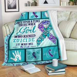 Once Upon Girl Suicide Fleece Throw Blanket&hellip;
