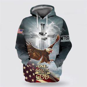 One Nation Under God American Flag With&hellip;