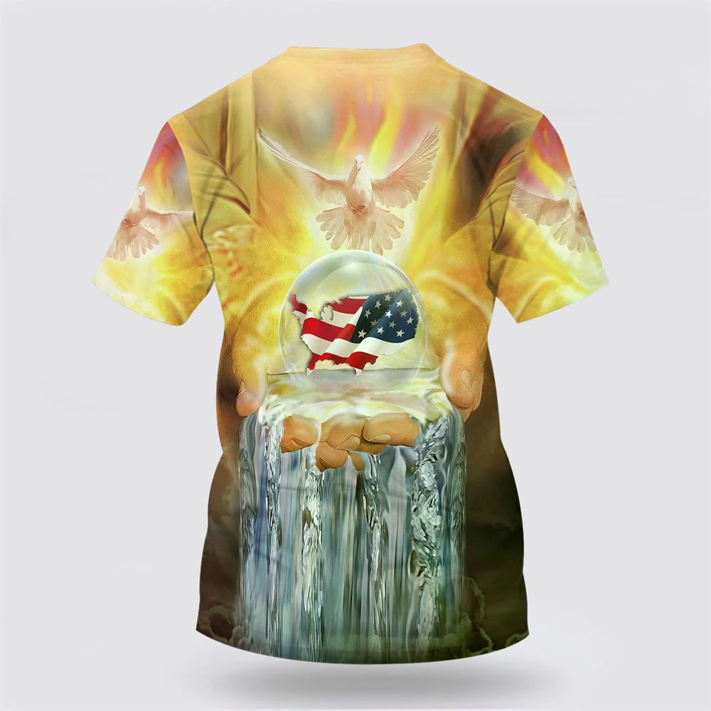 One Nation Under God Hand Hold Earth Dove – Gifts For Christians One Nation Under God Hand Hold Earth Dove – Gifts For Christians