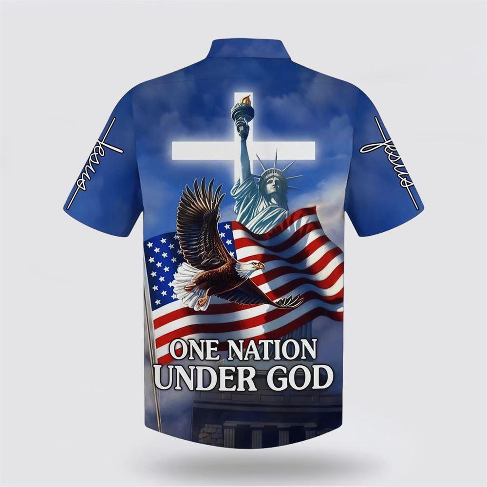 One Nation Under God Hawaiian Shirts – Gifts For Christian Families