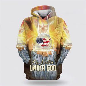 One Nation Under God Hoodies Men &&hellip;