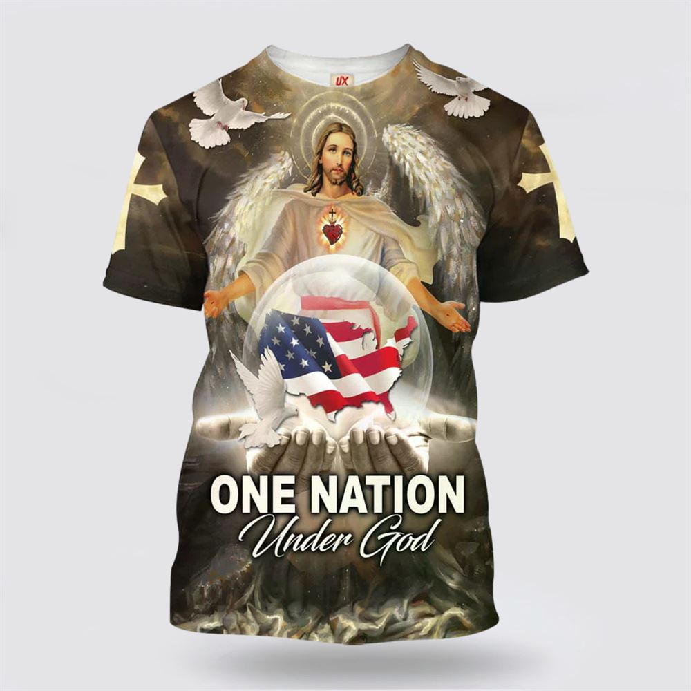 One Nation Under God Jesus Wings – Gifts For Christians One Nation Under God Jesus Wings – Gifts For Christians