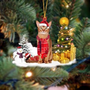Pamaheart Abyssinian Cat Christmas Ornament Dog Ornament,&hellip;