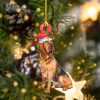 Pamaheart Bloodhound 1-Better Christmas Hanging Ornament, Happy Christmas Ornament, Car Ornament