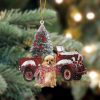 Pamaheart Chinese Crested Christmas Ornament Dog Ornament, Car Ornament, Christmas Ornament