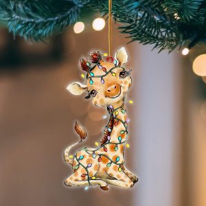Pamaheart Giraffe Christmas Light Hanging Ornament Dog&hellip;